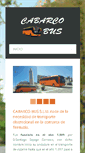 Mobile Screenshot of cabarcobus.com